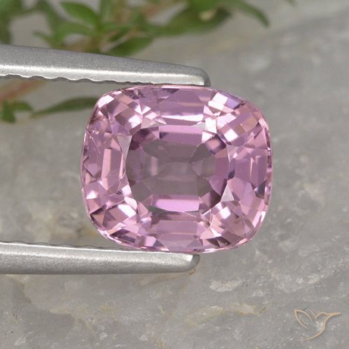 1.51ct Natürlicher Purpur Rosa Spinell, Kissen, VVS
