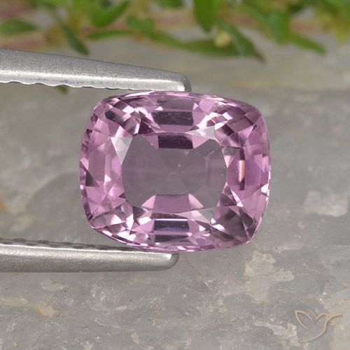 1.35ct Natürlicher Mittelviolett Spinell, Kissen, VVS