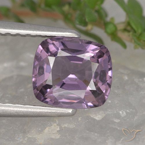1.26ct Natürlicher Helles Grauviolett Spinell, Kissen, VVS
