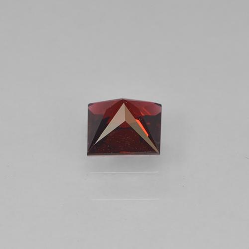 0,35 ctw natürlicher roter Spinell, Quadrat, VVS-VS