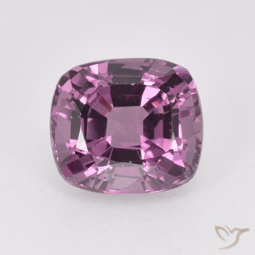 1.36ct Natürlicher Boysenberry Spinell, Kissen, VVS-VS