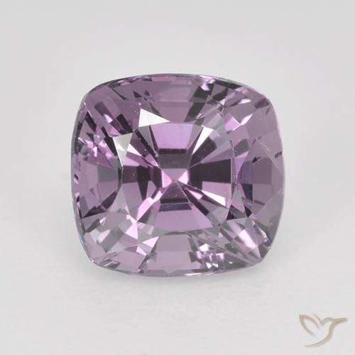1.54ct Natürlicher Mittelviolett Spinell, Kissen, VVS-VS