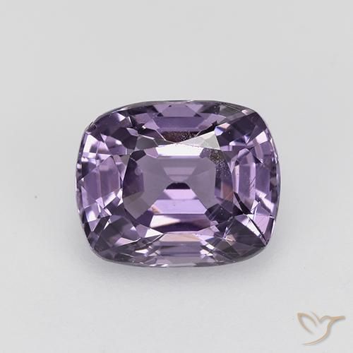 1.29ct Natürlicher dunkelviolett Spinell, Kissen, VVS-VS