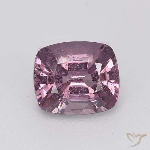 1.27ct Natürlicher Traube Lila Ton Spinell, Kissen, VS, Photo A