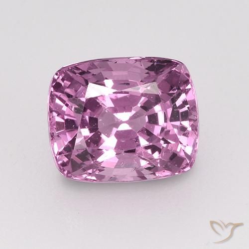 1.36ct Natürlicher Mittelviolett Spinell, Kissen, VS, Photo A