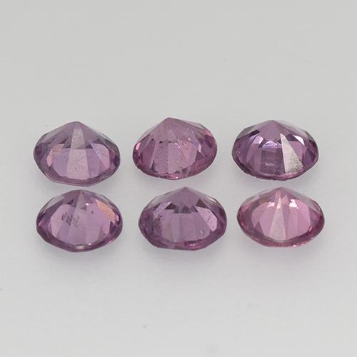 1,17 ct natürliche purpurfarbener Spinell-Edelsteine, Rundschliff, VS