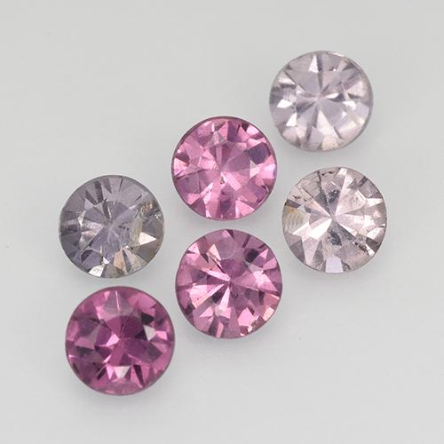 1,21 ct natürliche mehrfarbiger Spinell-Edelsteine, Rundschliff, VS