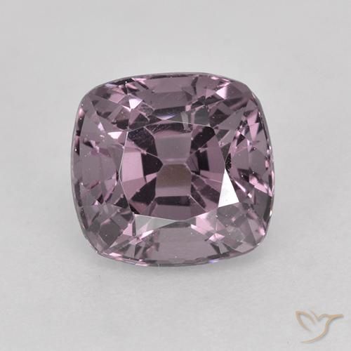 1.56ct Natürlicher Grau Lila Spinell, Kissen, VVS-VS, Photo A