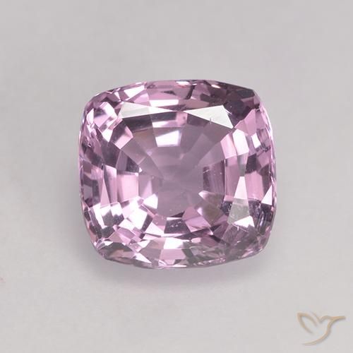 1.59ct Natürlicher Sehr helles Rosa-Lila Spinell, Kissen, VVS-VS