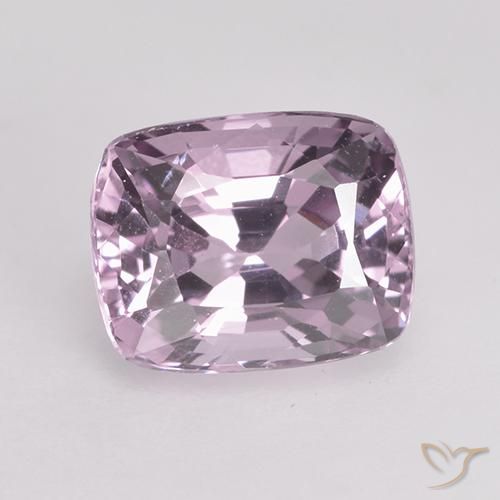 1.42ct Natürlicher Sehr helles Traubenlila Spinell, Kissen, VVS-VS, Photo A