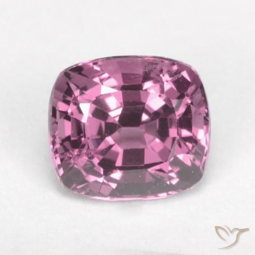 1.42ct Natürlicher rötlich-lila Spinell, Kissen, VVS-VS