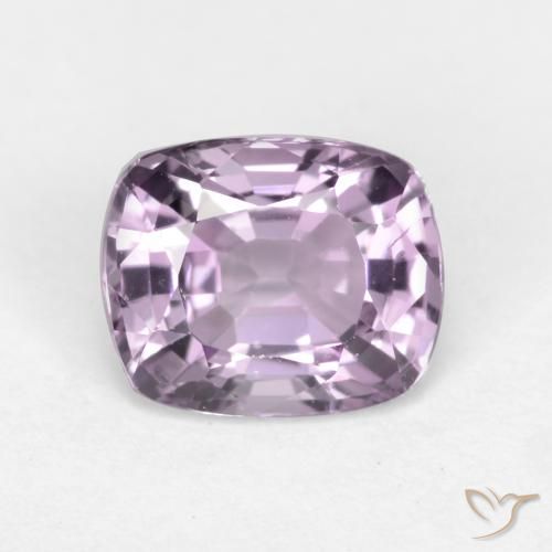 1.33ct Natürlicher Sehr helles Traubenlila Spinell, Kissen, VS