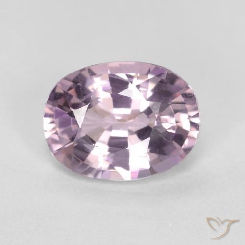 1.11ct Natürlicher hellviolett Spinell, Oval, VVS-VS