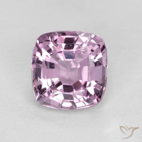 1.27ct Natürlicher Sehr helles Rosa-Lila Spinell, Kissen, VS
