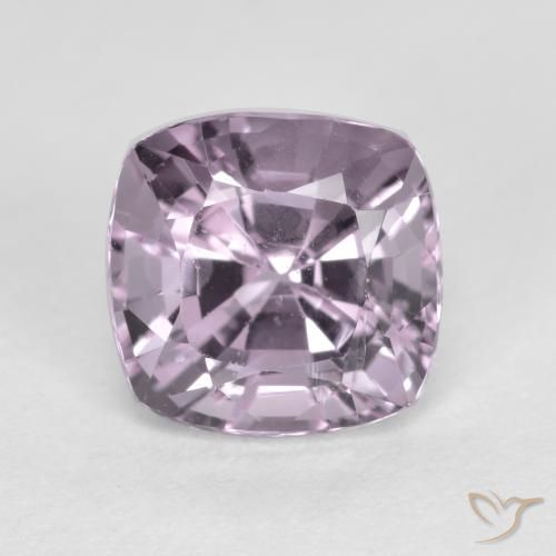 1.35ct Natürlicher gräulich-v Spinell, Kissen, VS