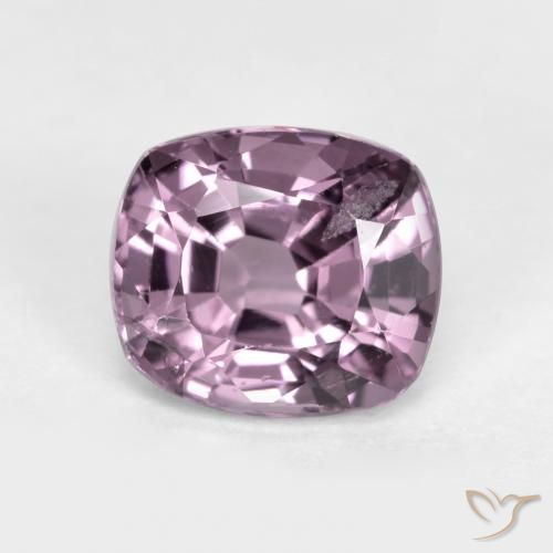 1.30ct Natürlicher Tiefer malvenfarbener Ton Spinell, Kissen, VS-SI