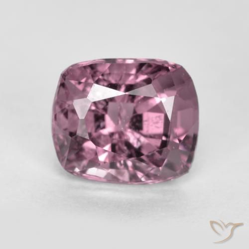 0.81ct Natürlicher Mittel-Dunkelviolett Spinell, Kissen, VS