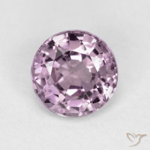0.60ct Natürlicher helllila- Spinell, Runden, VVS-VS