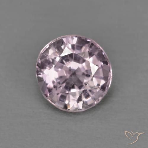 0.53ct Natürlicher Helles Grauviolett Spinell, Runden, VVS-VS