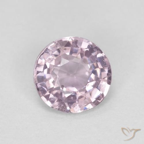 0.52ct Natürlicher Sehr helles Rosa-Lila Spinell, Runden, VS