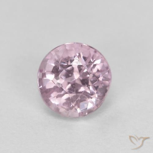 0.55ct Natürlicher Sehr helles Lila Spinell, Runden, VS