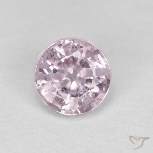 0.59ct Natürlicher Sehr helles Lila Spinell, Runden, VS, Photo A