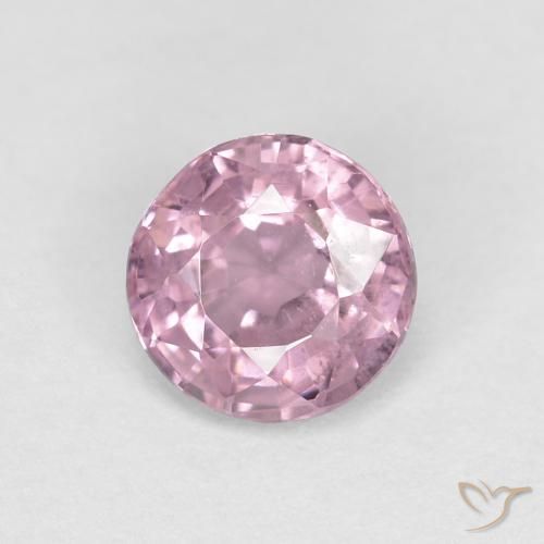 0.53ct Natürlicher Grau Lila-Rosa Spinell, Runden, VS