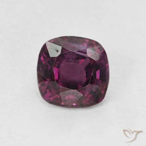 0.97ct Natürlicher tieflila Spinell, Kissen, VVS-VS