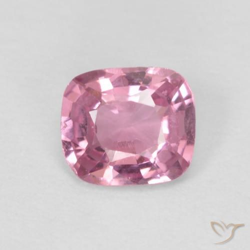 0.42ct Natürlicher Kaugummi Rosa Spinell, Kissen, VVS