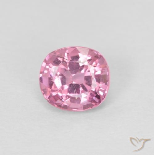 0.37ct Natürlicher Mittelrosa Spinell, Kissen, VS