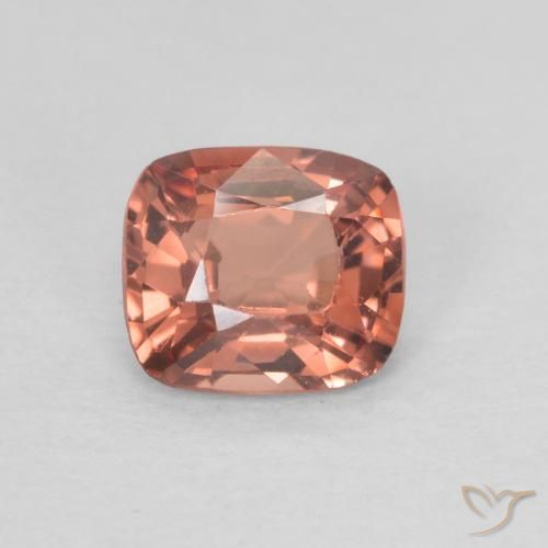 0.55ct Natürlicher rötlich-orange Spinell, Kissen, VVS-VS