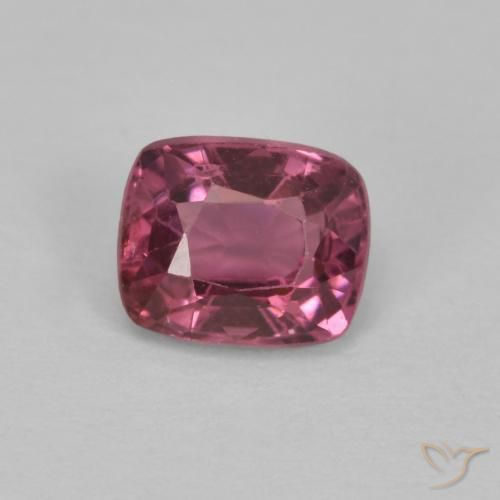 0.60ct Natürlicher tieflila Spinell, Kissen, VVS-VS, Photo A