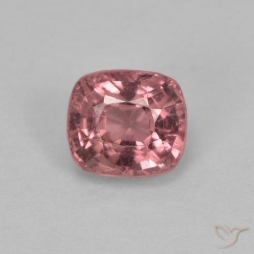 0.60ct Natürlicher rötlich-lila Spinell, Kissen, VVS-VS