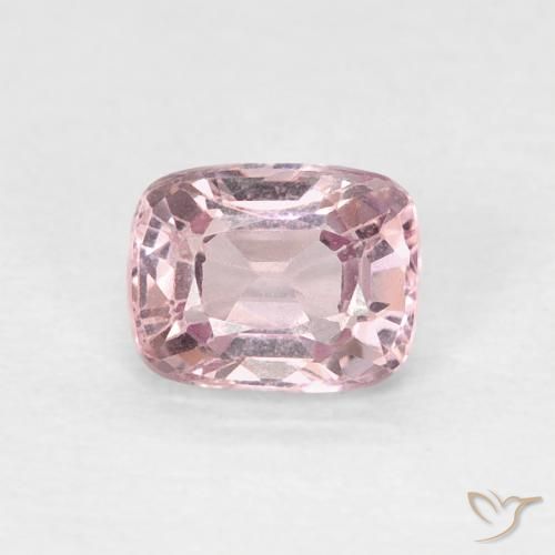 0.56ct Natürlicher hellrosa Spinell, Kissen, VS, Photo A