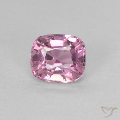 0.59ct Natürlicher Medium Light-Pink Spinell, Kissen, VVS-VS