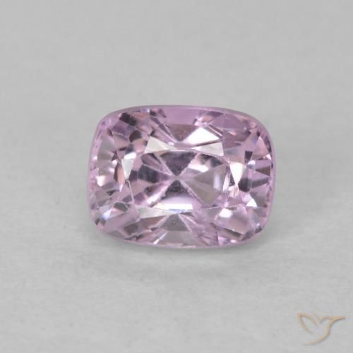 0.50ct Natürlicher helllila- Spinell, Kissen, VS