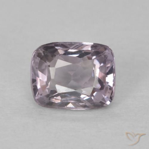 0.55ct Natürlicher Dark Grey Purple Spinell, Kissen, VVS, Photo A