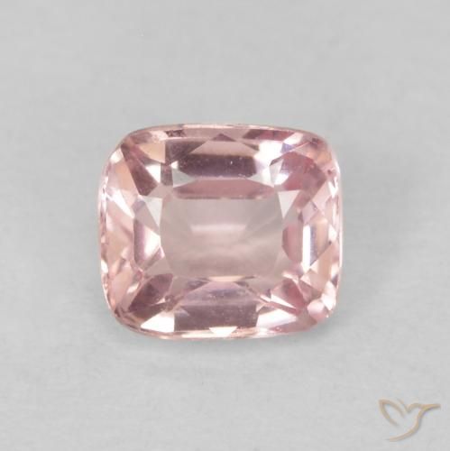 0.52ct Natürlicher hellrosa Spinell, Kissen, VVS
