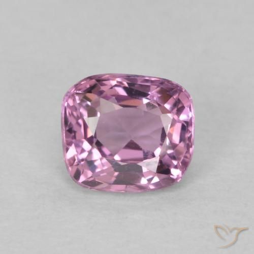 0.50ct Natürlicher Mittelviolett Spinell, Kissen, VVS