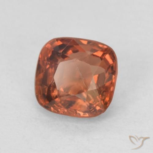 9,17 ctw natürlicher orange-rot Spinell, Kissen, VS