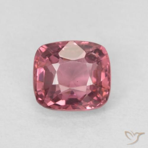 0.49ct Natürlicher rötlich-lila Spinell, Kissen, VS, Photo A
