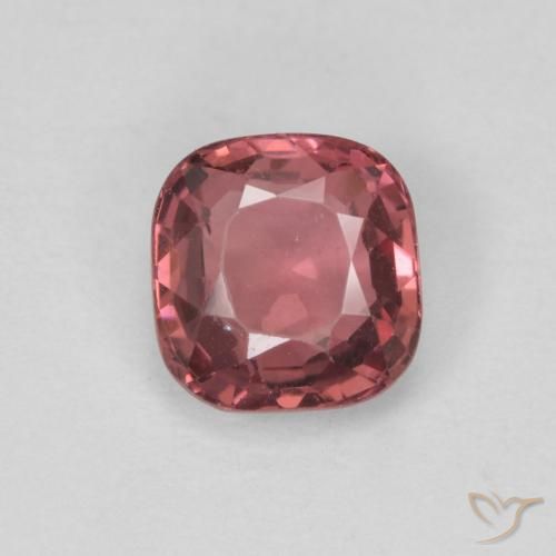 0.67ct Natürlicher tieflila Spinell, Kissen, VVS-VS
