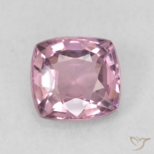 0.69ct Natürlicher Helles rötliches Lila Spinell, Kissen, VVS, Photo A