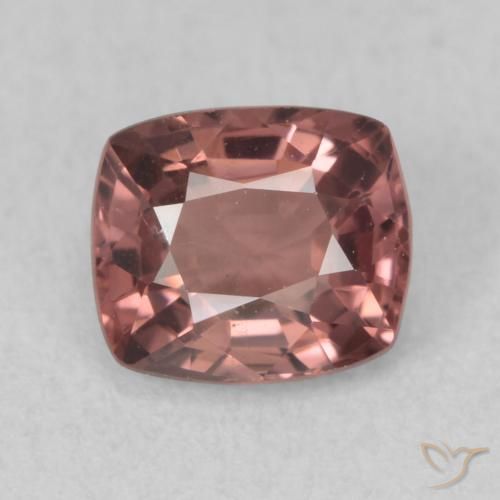 0.80ct Natürlicher orange-rosa Spinell, Kissen, VVS-VS