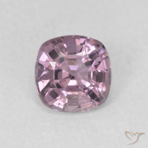 0.65ct Natürlicher Grau-Lila Spinell, Kissen, VS