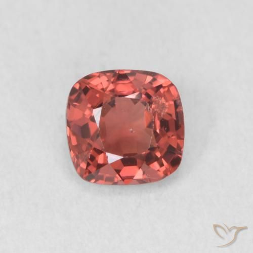 0.54ct Natürlicher Hellrot Spinell, Kissen, VS