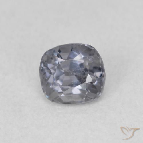 0.48ct Natürlicher Dark Purple-Grey Spinell, Kissen, VS