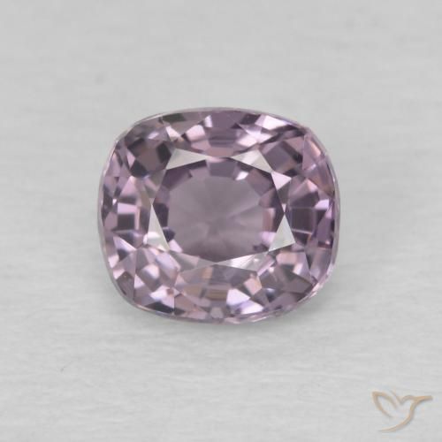 0.81ct Natürlicher Grau Lila Spinell, Kissen, VVS-VS