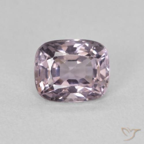 0.75ct Natürlicher Grau Rosa Lila Spinell, Kissen, VVS-VS