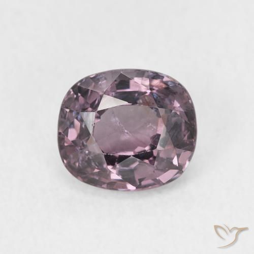 1.11ct Natürlicher dunkellila Spinell, Kissen, VVS-VS